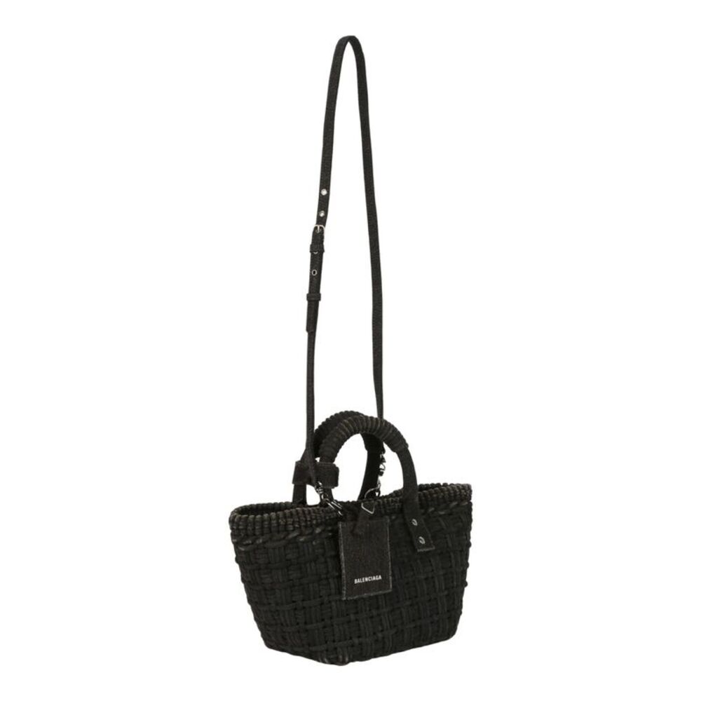 Balenciaga Bistro Xs Basket Top Handle Bag In Denim Womens - Picture 4 of 7